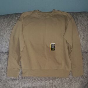 🔴 Kids Tan Crewneck Sweater